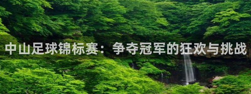中山足球锦标赛：争夺冠军的狂欢与挑战