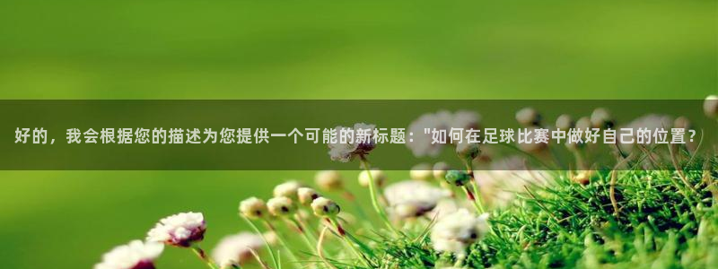  好的，我会根据您的描述为您提供一个可能的新标题：\