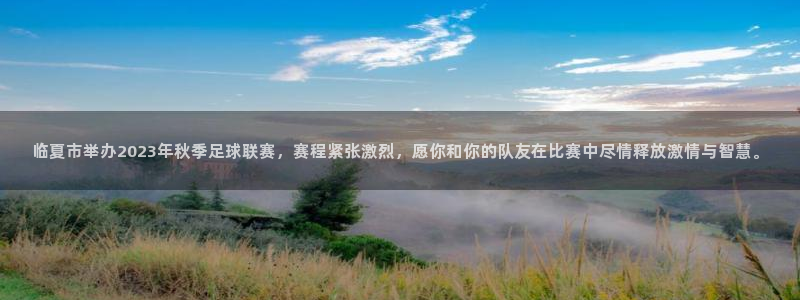 临夏市举办2023年秋季足球联赛，赛
